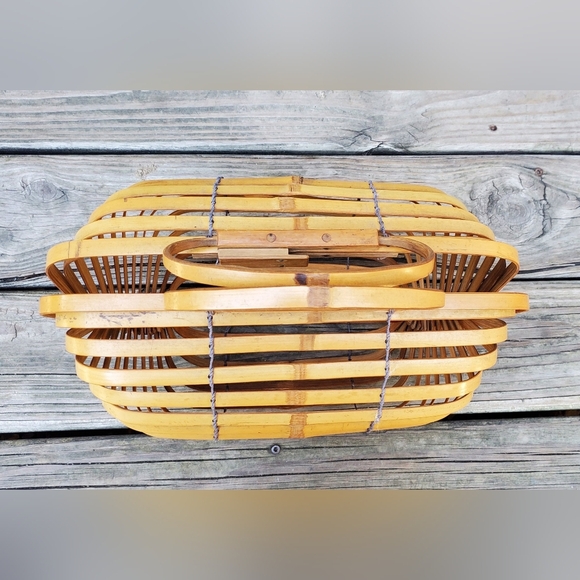 Vintage Made in Japan  Collapsible Cage Purse - Picture 4 of 8